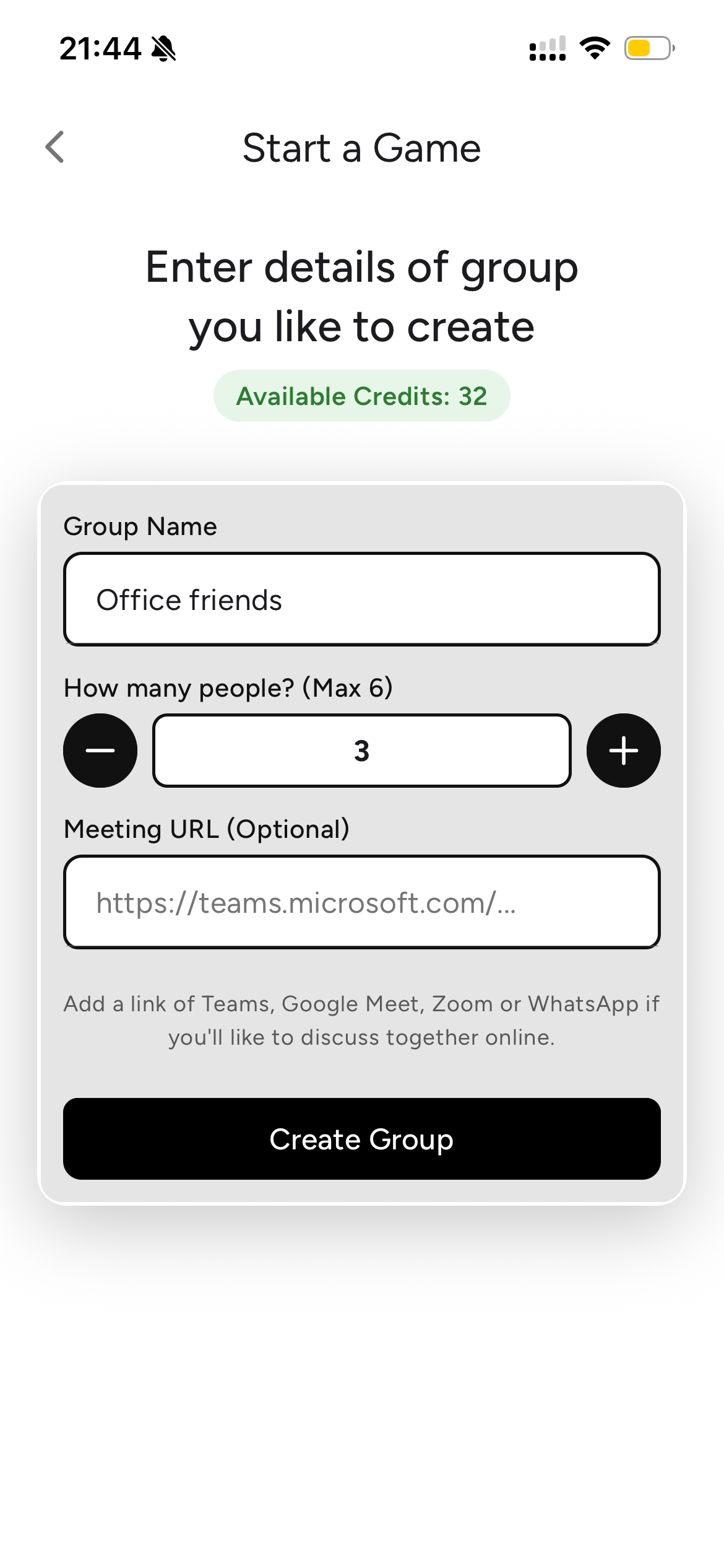 Game Screen 1